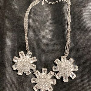 3 Snowflake Necklace. Norstrom.